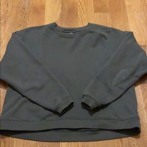 madewell shrunken style swingy sweatshirt